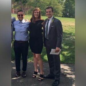 Black ASOS Maternity Dress